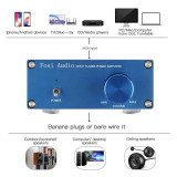 [Old Version] V1.0G 2 Channel Class d Stereo Mini Amplifier for Home Speakers 50W x 2 Audio Small Amp