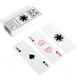 Air Deck Waterproof Plastic Playing Cards Travel Poker Game High Quality Outdoor Portable Mini Cute Card Gift for Boyfriend