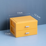 Desktop Storage Box Small Drawer Jewelry Stationery Tape Objects Sundries Desk Organizer Hair Accessories Office Accessories