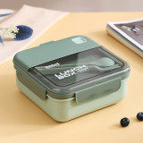 INS Lunch Box Can Be Microwave Portable Student Adult Office Lunch Box School Children's Lunch Box Lunch Box Bag Bento Box