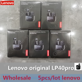 Original 5pcs Lenovo LP40 TWS Wireless Earphone Bluetooth 5.0 Dual Stereo Noise Reduction Bass Touch Control Long Standby 230mA