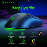 Razer Viper Mini Gaming Mouse 61g Lightweight PAW3359 Optical Sensor Chroma RGB Wired Mouse SPEEDFLEX Cable 8500DPI Mice