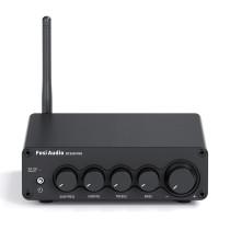 2022 New Fosi Audio Bluetooth Sound Power Amplifier 2.1 Channel Amp Audio Reciver for Speaker Subwoofer 165Wx2 +350W BT30D PRO