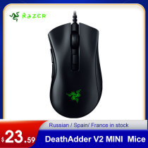 Razer DeathAdder V2 MINI Wired Gaming Mouse 8500DPI Optical Sensor PAW3359 Chroma RGB Mice 6 Programmable Buttons Ergonomic Mice