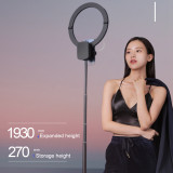 outdoor Live light Selfie tripod Ring beauty Light Portable one-piece   phone stand Photography Light, for Indoor Live Broadcast