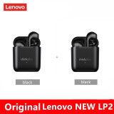Lenovo LP2 Wirless Bluetooth 5.0 Earphones Stereo Bass Touch Control Wireless Sports Earbuds Waterproof Headset With Microphone