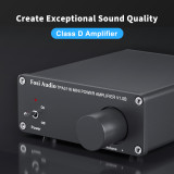 Fosi Audio V1.0 2 Channel Stereo Audio Power Amplifier TPA3116D2 Class D Mini HiFi Digital Sound Amp for Home Speakers 50W x2