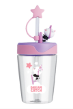 Straw cup water cup female summer girl heart cute super cute student male high appearance
