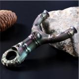 New High quality TC21 titanium alloy Slingshot Hunting Slingshot And Rubber Band Bow Outdoor Shooting Game Hunting Catapult