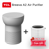 TCL Breeva A2 Air Purifier For Home Anion Humidifier High Efficiency Low Noise Filtration Air Ionizer Air Freshener Negative Ion