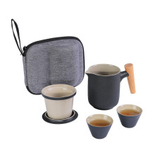 Wholesale travel tea set Japanese ceramic express cup portable tea cup household tea cup teapot small set