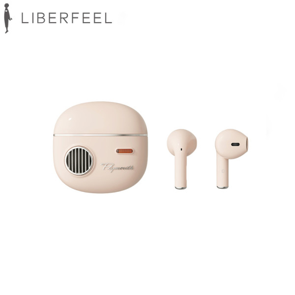 LIBERFEEL Wireless Headphones Bluetooth V5.1 Headset IPX4 Waterproof Sport Earbuds Semi-in-ear Retro Earphones For Smart Phone