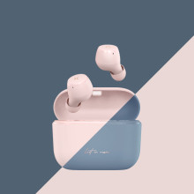 LIBERFEELx EDIFIER MiniBuds Earphones Noise Reduction Headset Candy Color Portable Music Headphone Support APTX SBC For Iphone