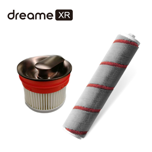 Original dreame XR Part Pack Handheld Vacuum Cleaner Spare Parts Kits HEPA Filter Roller brush Soft Fluff Brush Main brush