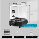 EIBOS PTC Heater 3D Printing Filament Dryer Box 110V-220V 100W Real-time Humidity Monit Large Homothermic Filaments Storage Box