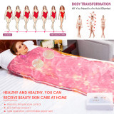 Professional Infrare Sauna Blanket Slimming Fat Burning Thermal Detox Sauna Blanket Home Spa Reachable Heating Blanket with bags