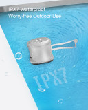 EWA A119 Mini Bluetooth Speaker IPX7 Waterproof Tws Interconnected Stereo Speaker Metal Wireless Ultra Long Play Music Portable