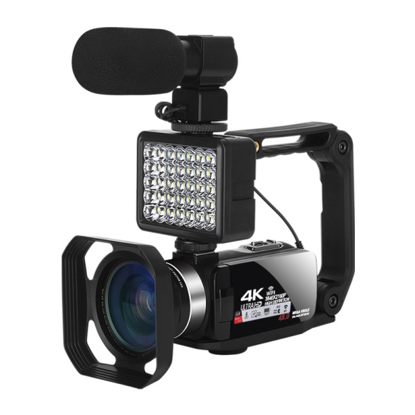 UHD 4K Vlogging Video Cameras Youtube Tiktok WIFI Live Streaming Webcam Outdoor Digital Camcorder Portable Blogger Recorder 18X