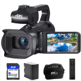 64MP Digital Video Camera For Photography Full 4K 60FPS Vlog Camcorder Youtube Live Stream WIFI Webcam Auto Focus Video Recorder