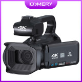 18X Zoom 4K Camcorder Digital Camera For Photography Youtube Live Streaming 4 inch Screen Wifi Webcam 64MP Video Camera Recorder