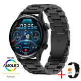 2023 NFC Smart Watch Women Clock 1.36  AMOLED 390*390 HD Pixel Display Always Show Time Bluetooth Call Smartwatch Ladies+Gift