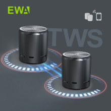 EWA A107S Portable Bluetooth 5.0 Speaker TWS Best Sound Effect Subwoofer Powerful HD Sound Effect 8 Hours Play Time Metal Body