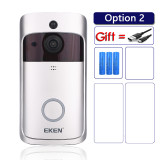 EKEN V5 Smart WiFi Video Doorbell Camera Visual Intercom With Chime Night vision IP Door Bell Wireless Home Security Camera