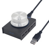 USB Computer Volume Controller PC Speaker External Audio Volume Control Knob