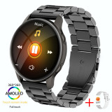 New 2022 Fashion Women Smart Watch Men 360*360 AMOLED Full Touch Heart Rate Monitor Waterproof Smartwatch Ladies For Xiaomi Huaw