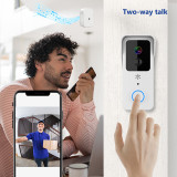 Tuya Video Doorbell 2.4GHz/5G Dual WiFi Outdoor Door bell Waterproof AC/wireless PIR Intercom Smart Home Door Phone Night Vision