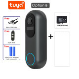 Tuya Dual WiFi Video Doorbell Camera 5G/2.4GHz Outdoor Door bell Waterproof IP68 Intercom Smart Home Wireless Door Phone Camera