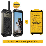 （2023 New）Ulefone Armor 20WT Rugged Waterproof Smartphone DMR Walkie-Talkie 10850mAh Mobile Phones 20GB+256GB Android Phone