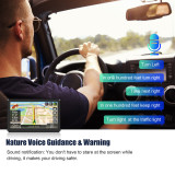 9/7/5'' Car GPS Navigation Touch Screen FM Transmitter 256M+8G Europe North America Map Automotive GPS Navigator for Cars Trucks