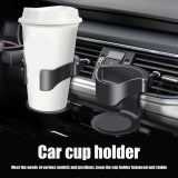 Car Cup Holder Tray 360 Degree Rotation Adjustable Car Cup Holder Food Table Expander Organizer Drink Holder Car Accessories