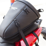 RZAHUAHU Waterproof Motorcycle Rear Seat Bag Large Capacity Motorbike Tail Bag Multifunction Motorcycle Leg Side Bag Suitcase