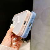 Luxury Matte Bumper Magnetic Clear Case For iPhone 14 13 12 Pro Max Plus Magsafe Wireless Charge Full Lens Protection Soft Cover