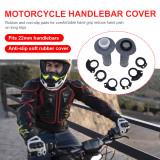 Universal 7/8'' 22mm Handle Grips Dirt Pit Bike Motocross Motorcycle Rubber Handle Bar Grip For KTM YAMAHA Kawasaki Suzuki Honda