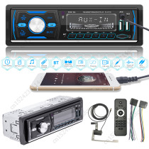 DAB+ MP3 Car Player RDS AM FM Dual USB Stereo Radio Bluetooth-compatible Central Multimedia USB Charge TF Stereo Player 7 Colors