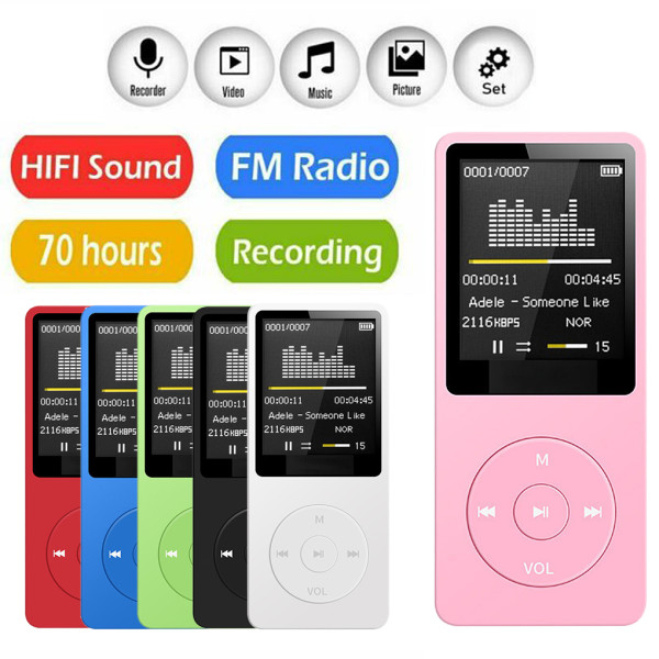 MP3 Player Digital Display Screen Lossless Sound Quality Portable Music Player Pocket Sports Run Away Music Play EBooks New