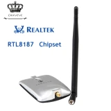 Wifi-Adapter Network-Card Realtek RTL8187L Chipset 2000MW Wireless USB WIFI Card With 5dbi AntennaSimilar To ALFA AWUS036H