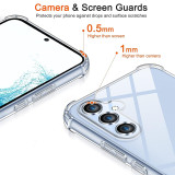 Luxury Clear Silicone Soft Case For Samsung Galaxy A54 A34 A24 A14 A04S A04 A53 A33 A23 A13 A72 A52 A32 A51 A31 Thin Shockproof