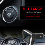 Wireless Car TPMS Tire Pressure Monitoring System LCD Display Car TPMS Cigarette Lighter Tyre Pressure Temperature Warning Alarm
