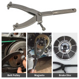 Universal Variator Clutch Removal Wrench Fixed Clamp Motorcycle Moped Scooter Flywheel Variator Clutch Remove Holder Repair Tool