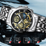 Fashion Watch For Men Top Brand Luxury Waterproof Luminous Wristwatch Mens Quartz Watches Date