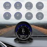 G6 GPS HUD Universal Car Digital Speedometer Overspeed Alarm LED Head-up Display For All Car On-board Computer Car Accessories