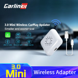 Carlinkit 3.0 Apple CarPlay Android Auto Mini Wireless CarPlay Box Support Siri Bluetooth WiFi Automatic Connection Charging GPS