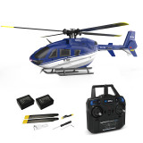 RC ERA C187 2.4G 4CH  Helicopter Single Blade EC-135 Scale 6-Axis Gyro Electric Flybarless RC Remote Control Helicopter RTF