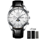 Relogio Masculino Men Watches Luxury Top Brand Men's Fashion Casual Watch Date Quartz Wristwatches +Box