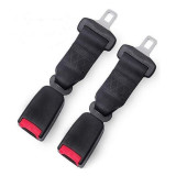 2Pcs Universal Car Seat Belt Extender 23CM Adjustable Safety Belt Extension Plug Buckle Clip Replacement Car Accessories