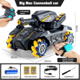 Rc Tank Toy 2.4G Radio Controlled Car 4WD Crawler Water Bomb War Tank Control Gestures Multiplayer Tank RC Toy For Boy Kids Gift